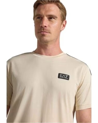 EA7 T-SHIRT À MANCHES COURTES 110303100003 COULEUR ALMOND MILK