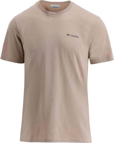 COLUMBIA CSC BASIC SHORT SLEEVE T-SHIRT UNISEX BROWN MARRON