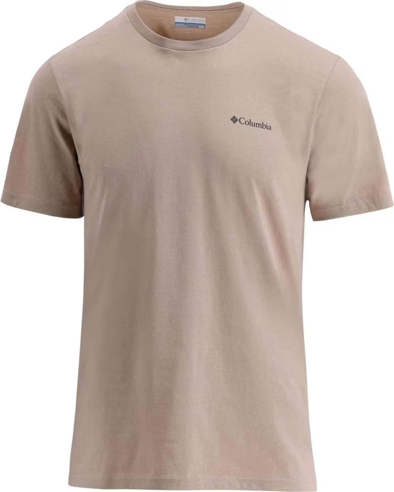 COLUMBIA CSC BASIC SHORT SLEEVE T-SHIRT UNISEX BROWN MARRON