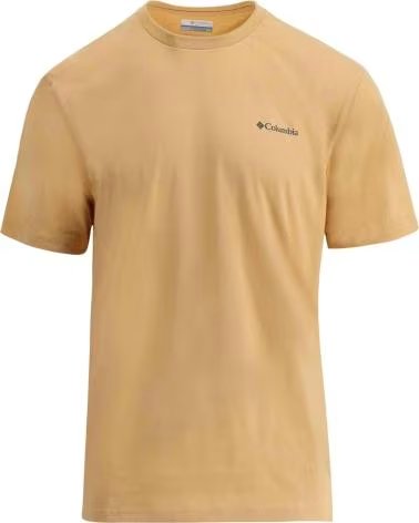 COLUMBIA T-SHIRT A MANICHE CORTE CSC BASIC AMARILLO