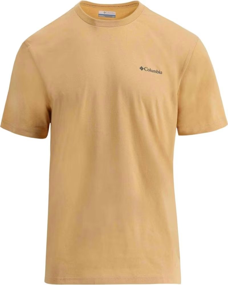 COLUMBIA T-SHIRT A MANICHE CORTE CSC BASIC AMARILLO