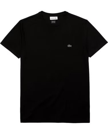 LACOSTE CAMISOLA MANGA CURTA PIMA CARBON HOMEM