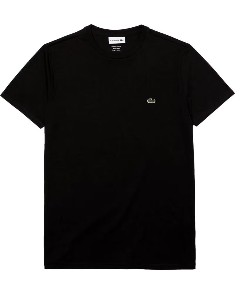 LACOSTE CAMISOLA MANGA CURTA PIMA CARBON HOMEM