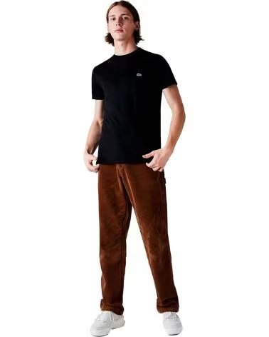 LACOSTE CAMISOLA MANGA CURTA PIMA CARBON HOMEM