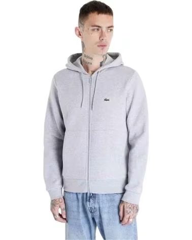 LACOSTE SWEAT-SHIRT COLORBLOCK À CAPUCHE ET FERMETURE ÉCLAIR CLARO