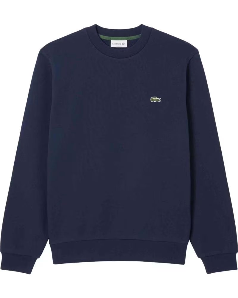 LACOSTE SUDADERA SUDADERA CLASSIC FIT FLEECE AZUL EN AZUL PARA UNISEX MARINO