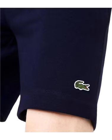 LACOSTE PANTALÓN CORTO CON LOGO OSCURO