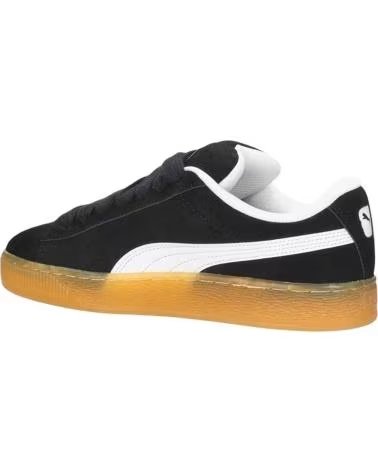 Sneaker für Damen PUMA SUEDE XL IN SCHWARZ MIT GUMMISOHLE BLACK