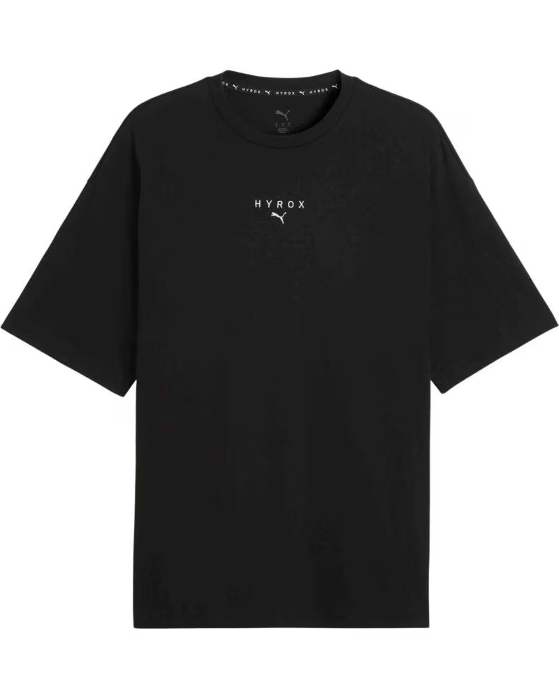 PUMA T-SHIRT M X HYROX LIFES A MANICHE CORTE NERA