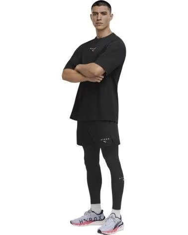 PUMA T-SHIRT M X HYROX LIFES A MANICHE CORTE NERA