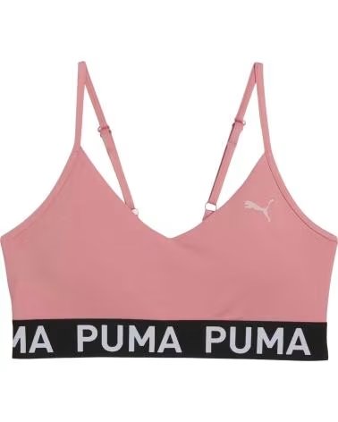 PUMA TOP SPORTIVO DONNA MOVE STRONG BRA BLANCO