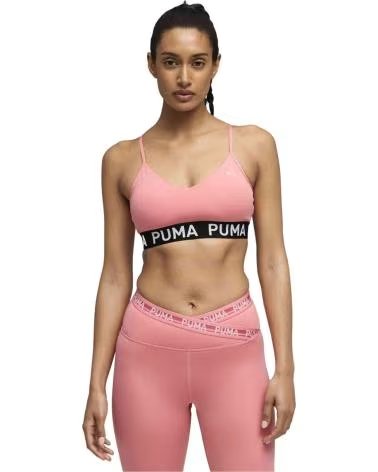 PUMA TOP SPORTIVO DONNA MOVE STRONG BRA BLANCO