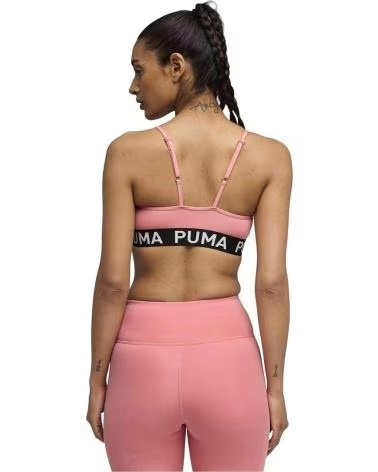 PUMA TOP SPORTIVO DONNA MOVE STRONG BRA BLANCO