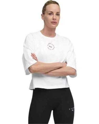 PUMA CAMISETA DE MANGA CORTA 527639-02 PARA MUJER
