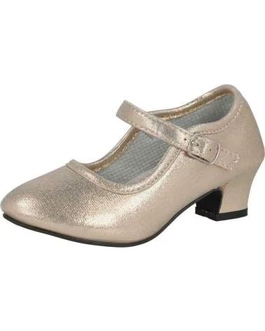 L&R SHOES ZAPATOS 070-413409 PARA NIÑAS DORADO ORO