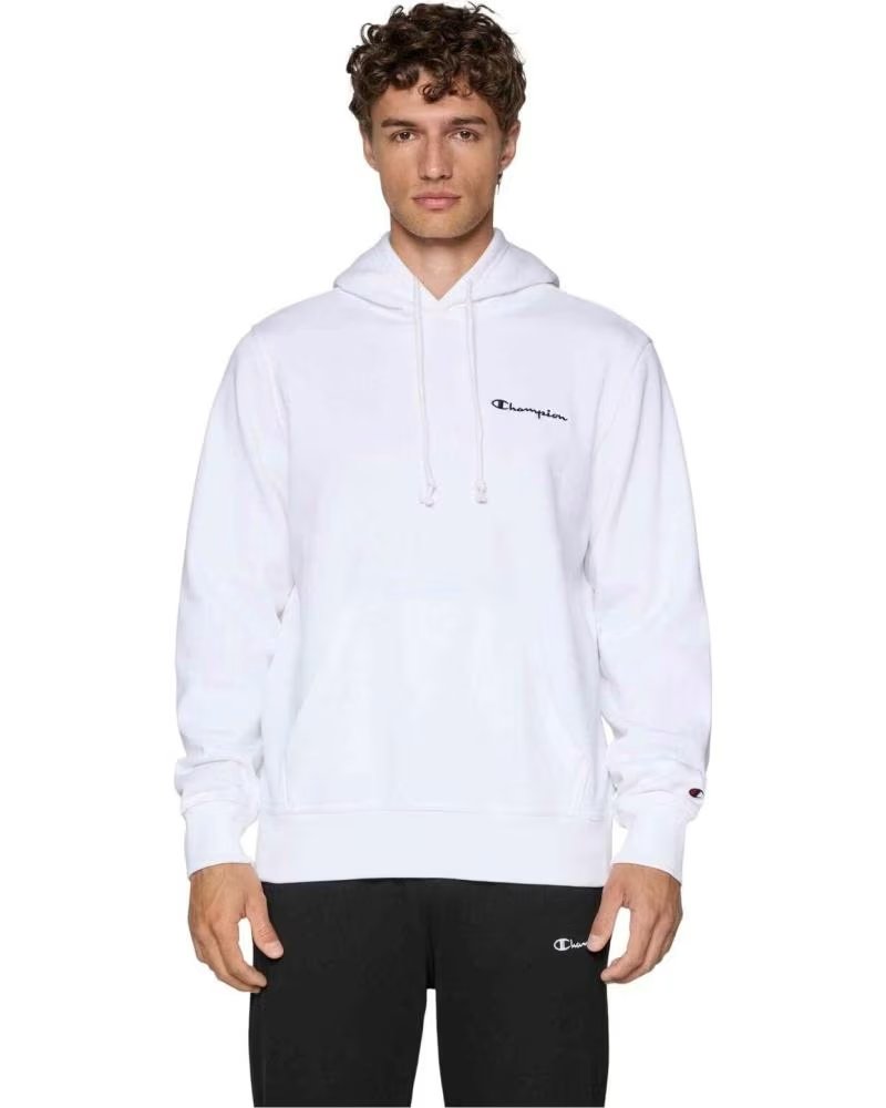 L&R SHOES SWEAT-SHIRT À CAPUCHE LR 070-609102 HOMME BLANC BLANCO