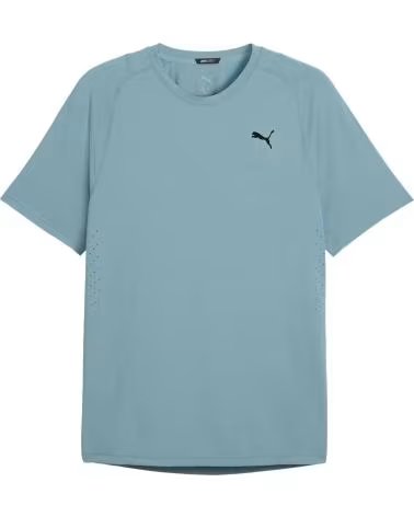 PUMA MAGLIETTA PWR MODE A MANICHE CORTE BLU