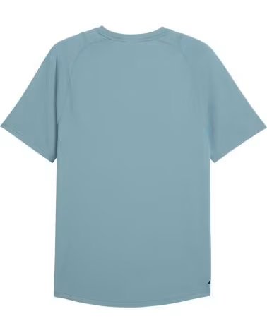 PUMA MAGLIETTA PWR MODE A MANICHE CORTE BLU