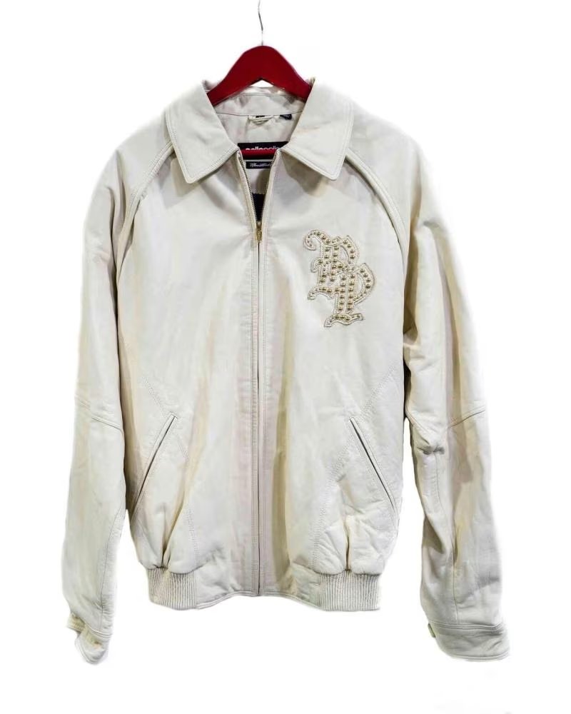 PELLE GIACCA 072-3185 BEIGE DA UOMO