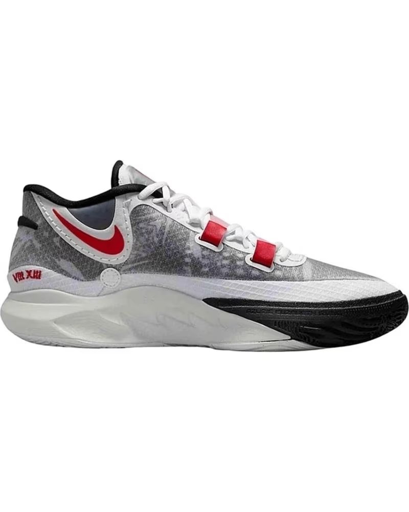NIKE KYRIE 8 SCARPE DA BASKET UNISEX - WHITE/UNIVERSITY RED WHITE-UNIVERSITY