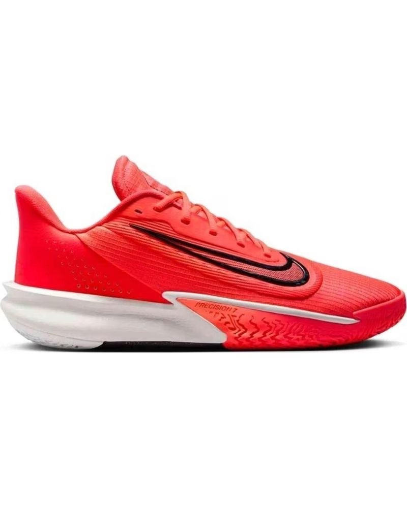 NIKE PRECISION 7 BASKETBALL SHOES BRIGHT CRIMSON