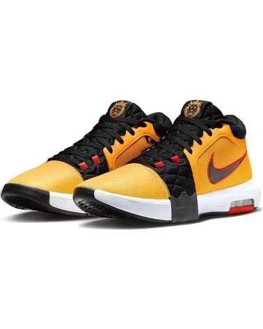 NIKE ZAPATILLAS DE BALONCESTO LEBRON WITNESS 8 EN AMARILLO PARA HOMBRE UNIVERSITY GOLD BLACK