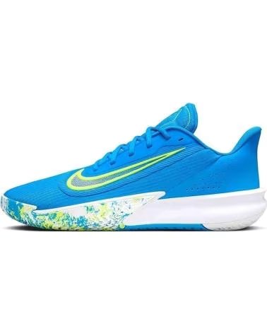NIKE PRECISION 7 BASKETBALLSCHUHE, LEICHTES TECHNISCHES DESIGN IN BLAU UND VOLT BLUE