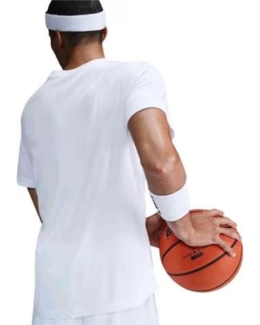 NIKE DRI-FIT BASKETBALL-T-SHIRT WHITE