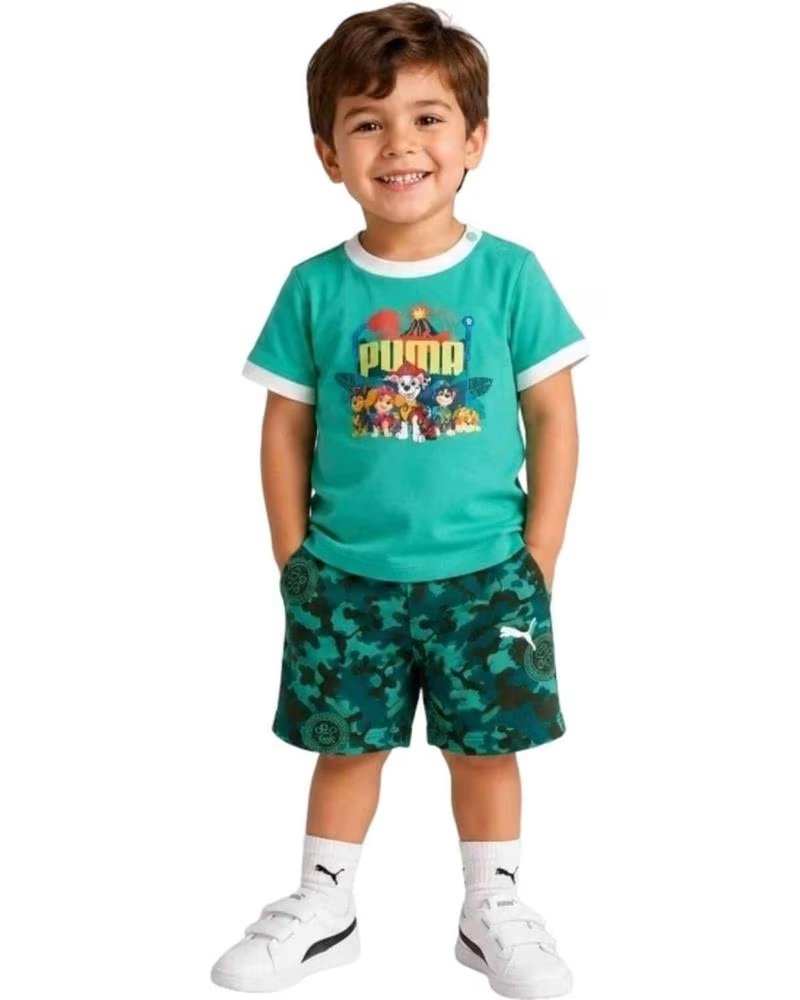 PUMA X PAW PATROL MINICATS SET VIBRANT GREEN