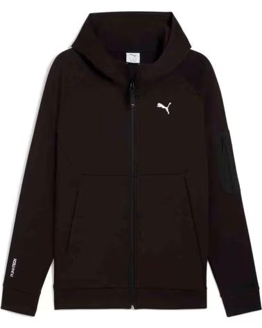 PUMA FELPA CON CAPPUCCIO E ZIP TECH FZ