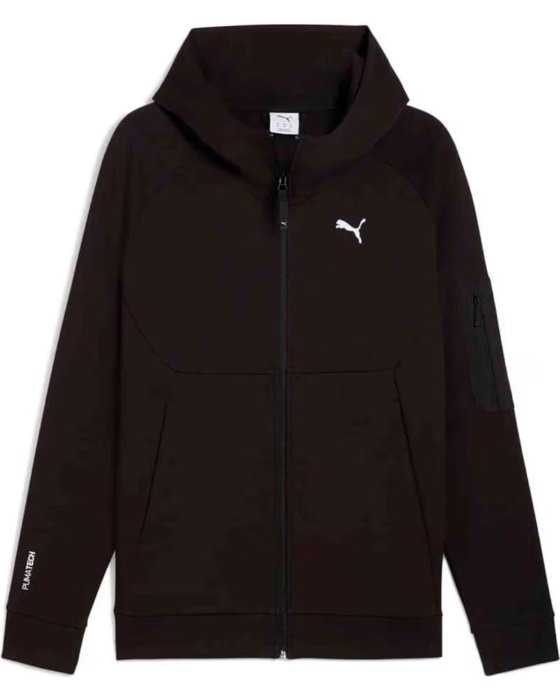 PUMA FELPA CON CAPPUCCIO E ZIP TECH FZ