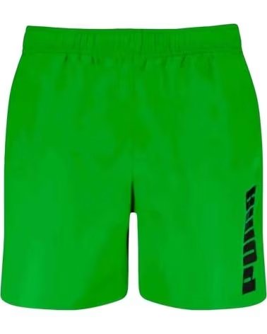 PUMA COSTUME DA BAGNO CORTO MID SHORTS 1P VERDE