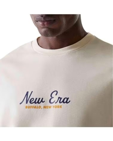 NEW ERA ANIMAL GRAPHIC OS T-SHIRT BEIGE
