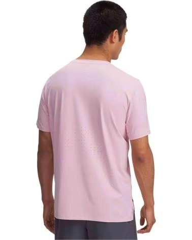 UNDER ARMOUR CAMISETA RUNNING UA LAUNCH ELITE HOMBRE ROSA