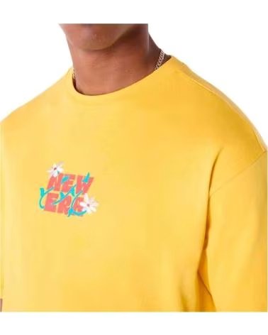 NEW ERA T-SHIRT DRINK GRAPHIC GIALLA