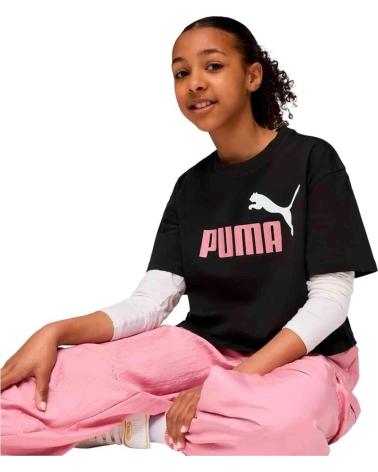 PUMA CAMISETA ESS 2 LOGO SHORT PARA NIÑAS
