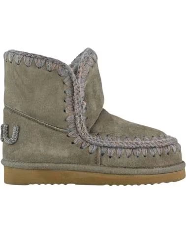 MOU BOTAS ESKIMO 18 GLITTER LOGO BLACK OLIVE GREEN