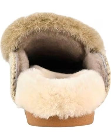MOU WINTER BIO FUR TRIM ELEPHANT BOOTS GREY