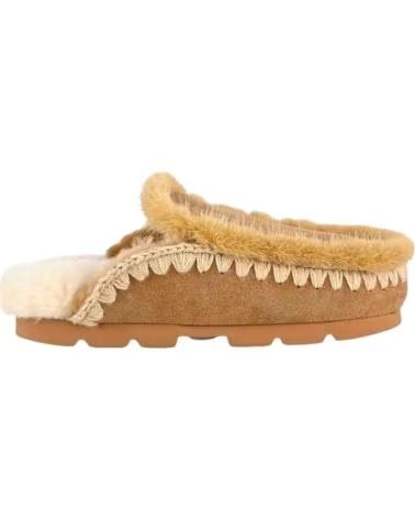 MOU STIVALI WINTER BIO FUR TRIM COGNAC BROWN