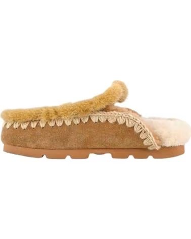 MOU STIVALI WINTER BIO FUR TRIM COGNAC BROWN