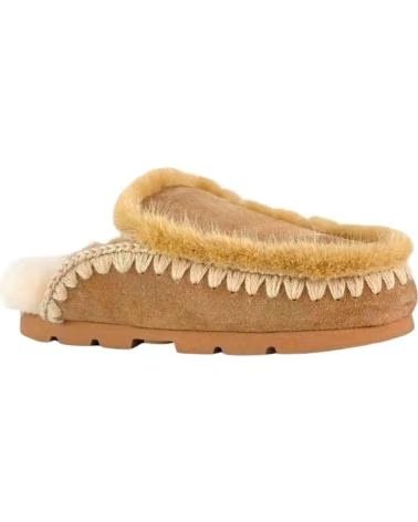 MOU STIVALI WINTER BIO FUR TRIM COGNAC BROWN