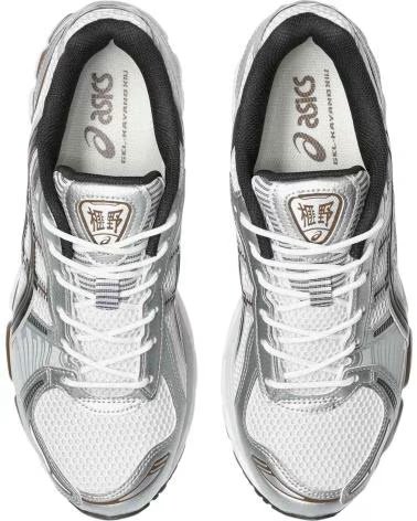 ASICS BASKETS GEL KAYANO 12 1 GRAPHITE GREY BLANC POUR HOMME