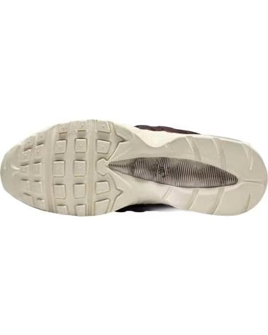 NIKE AIR MAX 95 BIG BUBBLE HEAVY LEATHER SNEAKER BRAUN