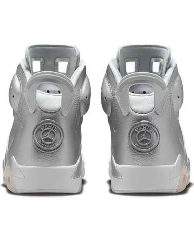 ZAPATILLAS AIR 6 RETRO X PSG METALLIC SILVER