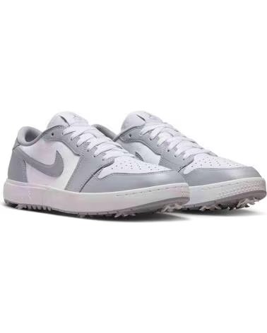 JORDAN BASKETS AIR 1 LOW G SPIKED WOLF GREY