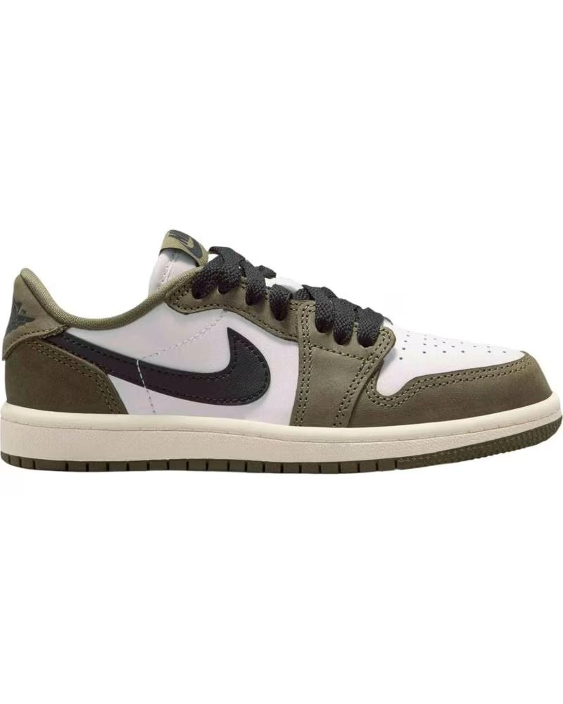 JORDAN TÊNIS 1 RETRO LOW OG PS MEDIUM OLIVE