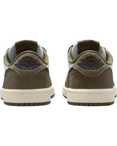 JORDAN TÊNIS 1 RETRO LOW OG PS MEDIUM OLIVE