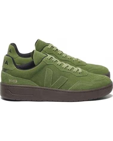 VEJA TÊNIS V-90 SUEDE MILITAR
