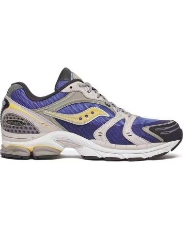 SAUCONY PROGRID TRIUMPH 4 BLUE MUSTARD SNEAKERS