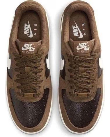NIKE BASKETS AIR FORCE 1 07 W MOSSWOOD BROWN